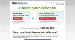 Desktop Screenshot of hackatrip.com